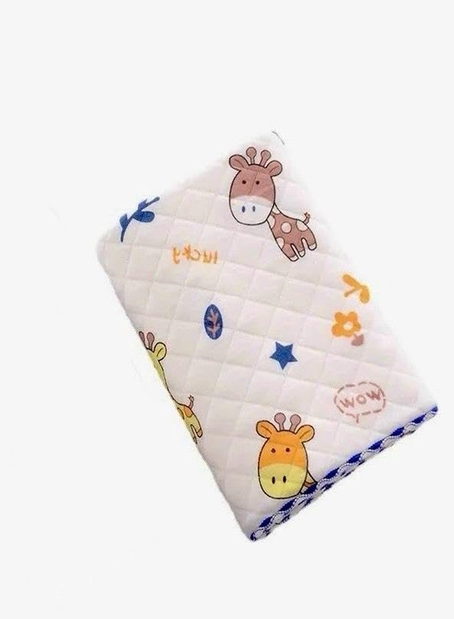 Reexplore Ultra Super Soft 100% Knitted Cotton Baby Swaddle Cloth | Soft Cotton Sheets Baby Wrap Fluffy 3 Layered AC Wrapping Receiving Blanket for New Born Babies (85x85 Cm,)-Pack of 1 (White 3) - Image 3