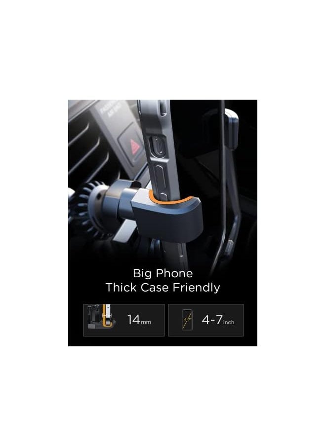 Ainope - Upgrade】AINOPE Gravity Magnetic Car Phone Holder, Mobile Holder for Car Mount Air Vent with Newest Air Vent Clip Auto Lock Hands Free Car Phone Holder Magnetic fits for iPhone 14& All Phones - Image 1