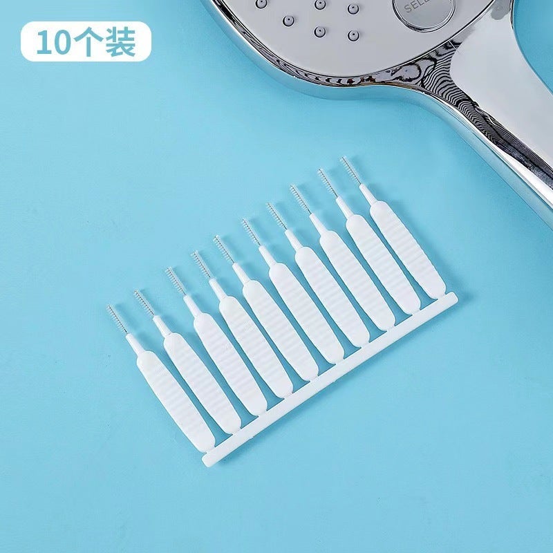 Generic Home Use Shower Head Hole Cleaning Brush Pipe Dredger Anti-clogging Gap Cleaning Brush Bathroom Accessories Shower dredge ten 