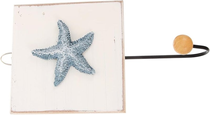 Mediterranean Vintage Sea Hook No Drilling Required Coat Hook For Towels And Clothes - Image 2