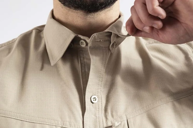 فاف وير TACTEC01 Tactical Custom Design Shirt High Strength Polyester Ribs Fabric