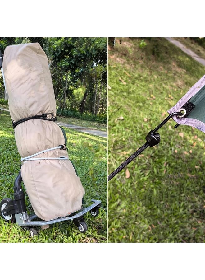 Heavy Duty 8mm Bungee Cords With Hooks 30cm 12inch Metal Construction Multipurpose - Image 5