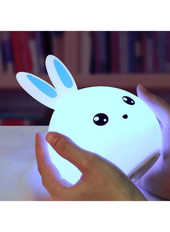 NIBEMINENT Rabbit Shaped Colour Changing Lamp White/Blue 120x108x163cm - Image 3