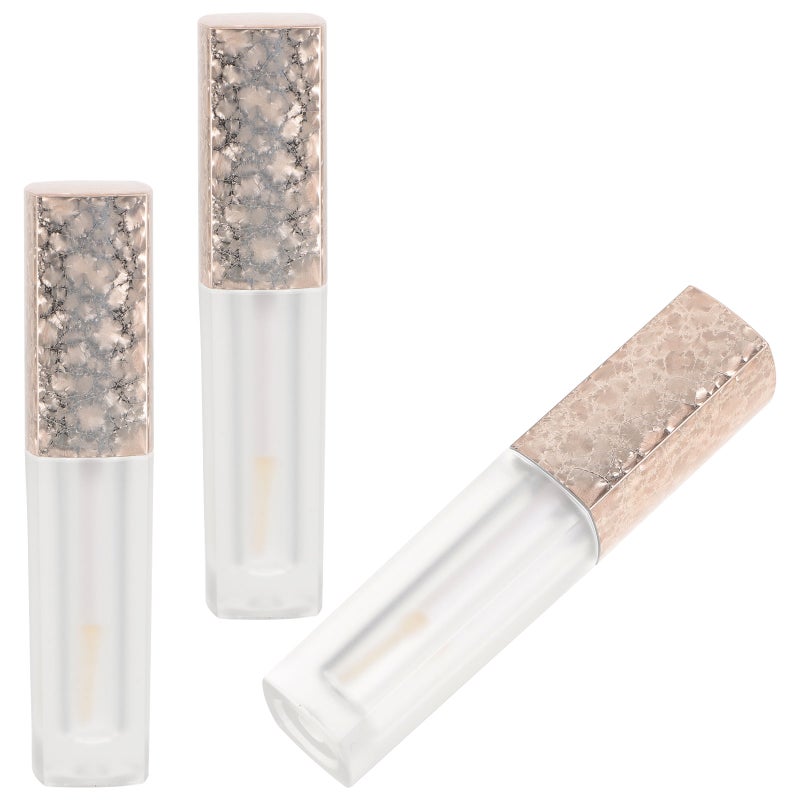 3pcs Empty Lip Gloss Tubes DIY Lip Gloss Containers Lip Balm Making Tubes with - Image 2