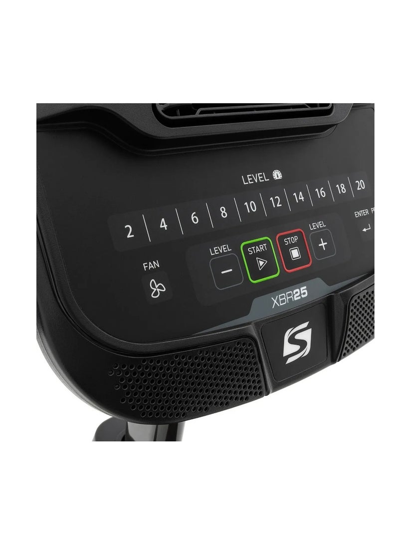سبيريت فيتنس - الدراجة المستلقية Spirit Fitness Home XBR25 - الراحة المطلقة والأداء والتدريبات منخفضة التأثير - Image 1