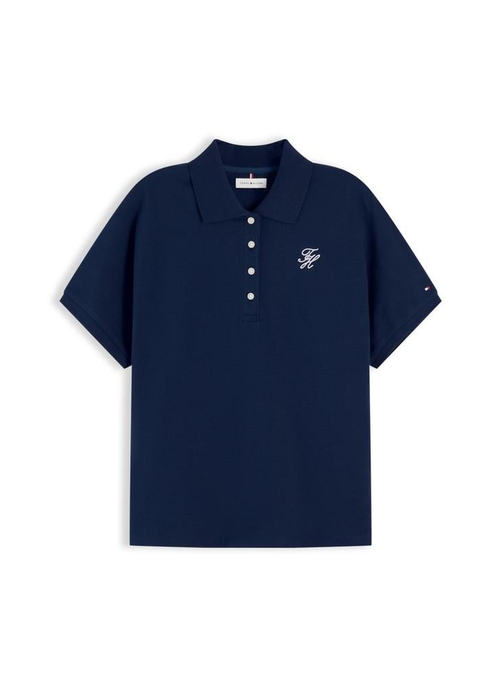 TOMMY HILFIGER Regular Fit Logo Embroidery Polo Shirt - Image 5