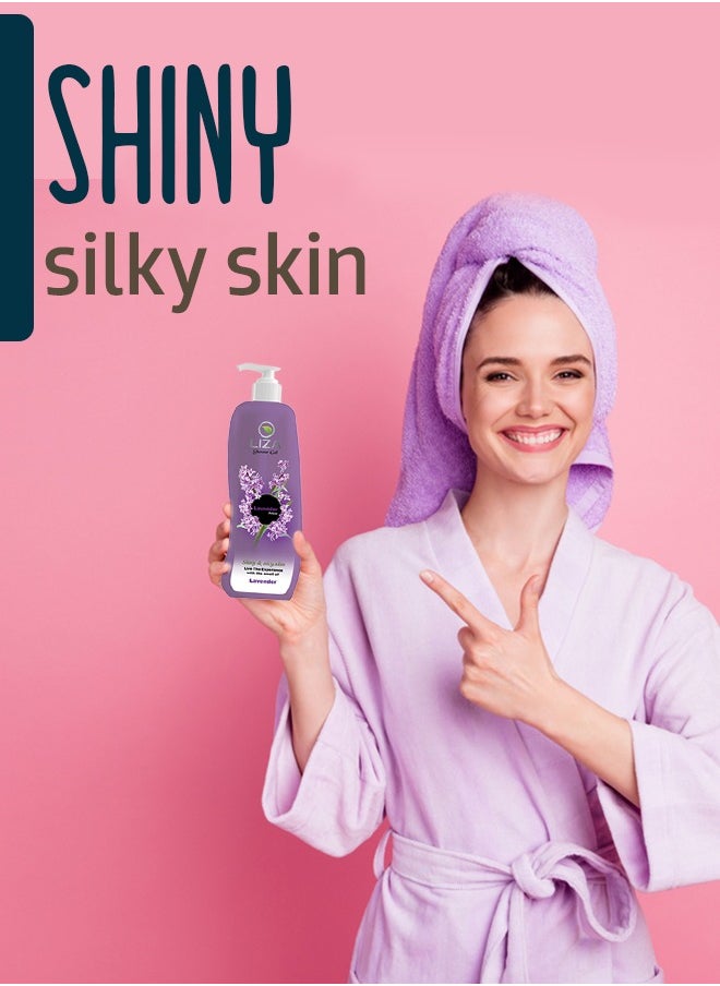 Liza - Liza Shower Gel Lavender 500 ml - Image 1