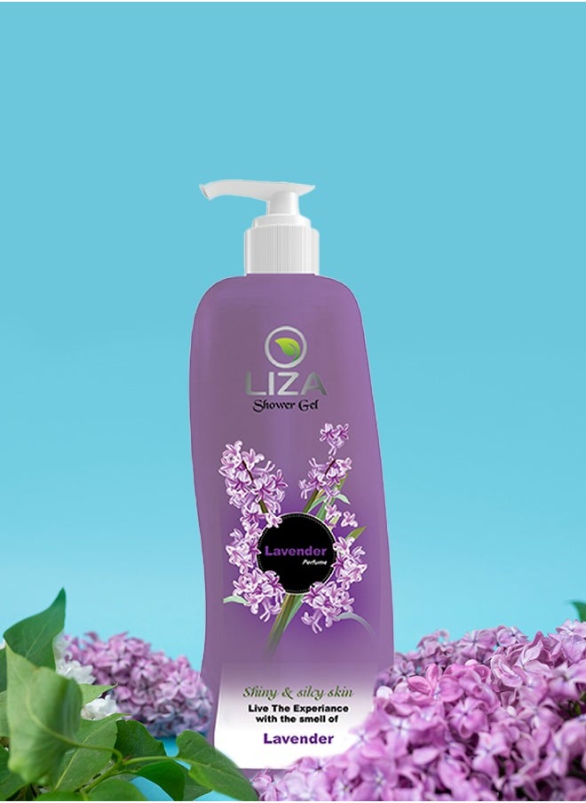 Liza - Liza Shower Gel Lavender 500 ml - Image 1