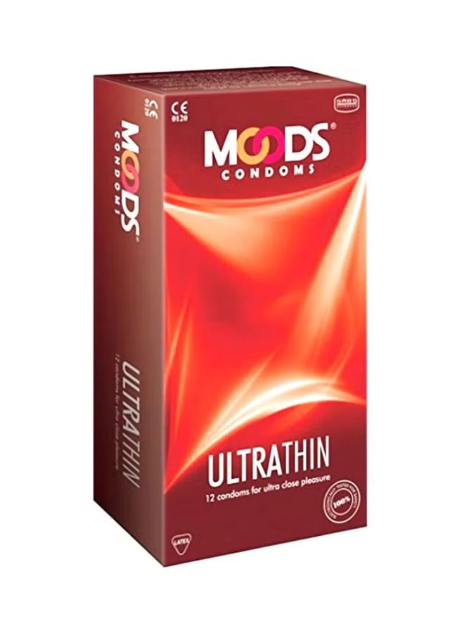 Moods 12-Piece Ultra Thin Condom Set