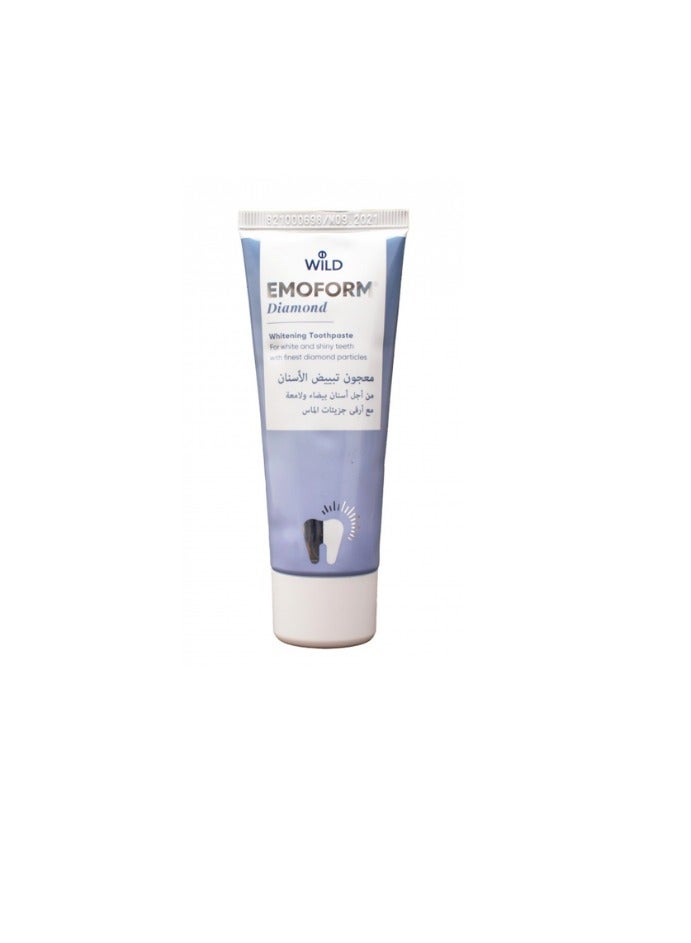 Wild Diamond Emoform Whitening Toothpaste 75ml - Solara - Image 3
