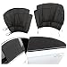Webahow 4 Packs Universal Car Window Screens 2023 New Car Window Covers Sun Shades with UV Protection Window Shades for Car Side Windows Mesh Window Screen Privacy Car Window Covers Net for Camping - Image 2