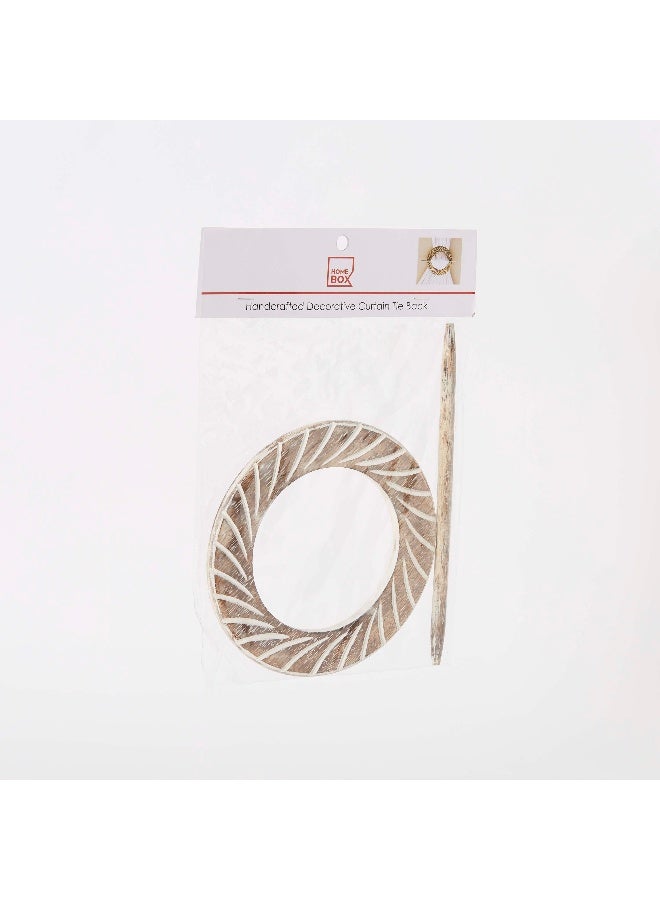 Home Box رباط خلفي دائري خشبي آفا - Image 5