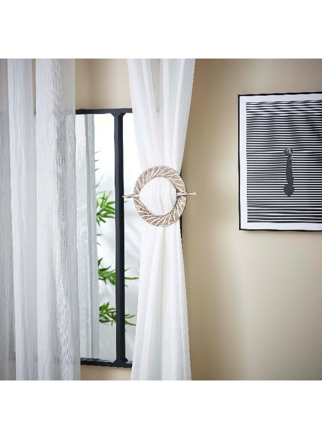 Home Box رباط خلفي دائري خشبي آفا - Image 3