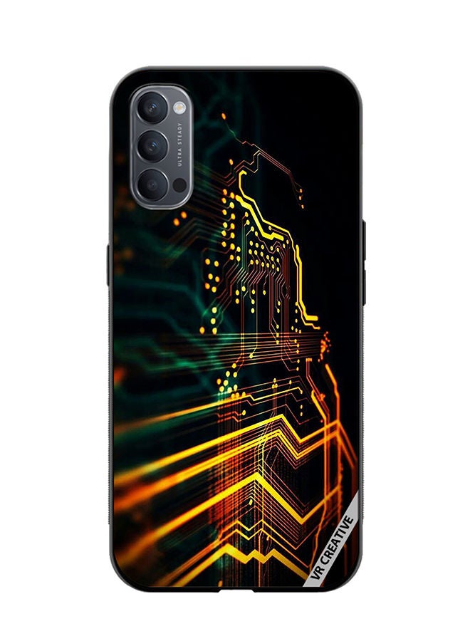 VR CREATIVE Protective Case Cover For Oppo Reno4 Pro 5G Electronics Design Multicolour - Image 1