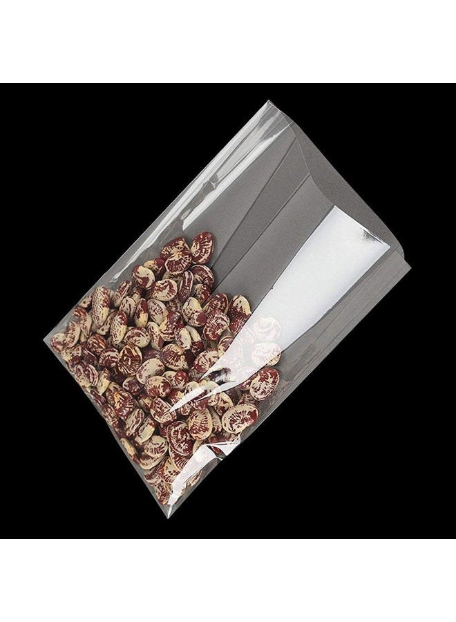 ONWON Clear Open-End Flat Cello Cellophane Treat Bag 6x8 inch(1.2mil) Gift Basket Supplies - Pack of 100 - Image 2