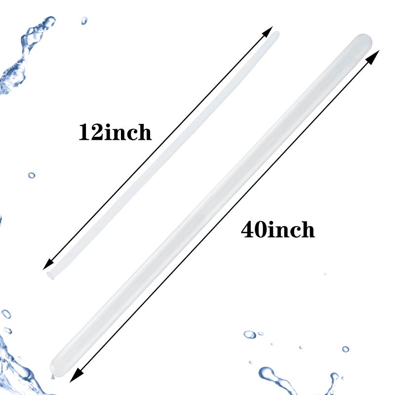 KUULBELA 100Pcs clear 260 Balloons Clear Long Skinny Latex Balloon for Animal Ballons, Premium Quality Balloons for Beginners Baloons Making Kid's Carnivals Party Decoartion - Image 5