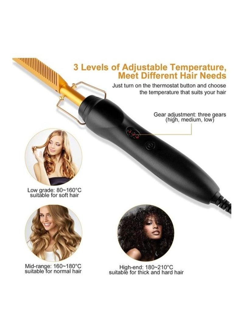 ELTRAZONE Heating Comb Hot Hair Straightener - Image 4