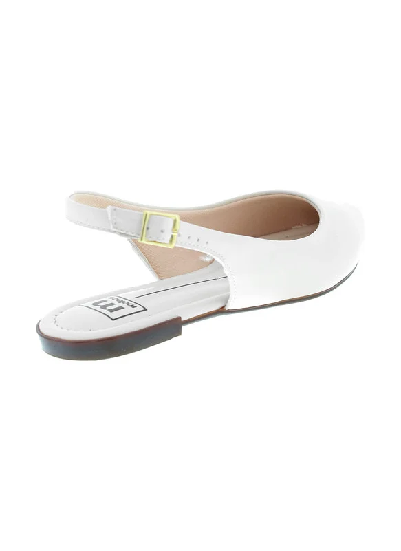 MOLECA Classic Slingback Pumps for Women – Elegant Low Heel Shoes | Comfortable Slip-On Design | Ladies Office & Formal Footwear | Stylish Back Strap Pumps for Work, Events & Daily Wear
