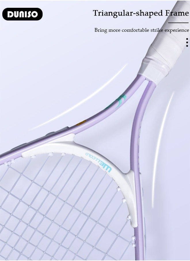 DUNISO - Kids Sports Tennis Racket Set for Boys & Girls- Aluminum Alloy Split Design, Fun Double Play Experience+ Child Outdoor Indoor GYM Sports Equipments - Image 1