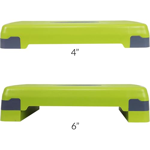 Fitvids Adjustable Workout Aerobic Stepper Step Platform Trainer, 27-Inch, Multiple Colors - Image 2