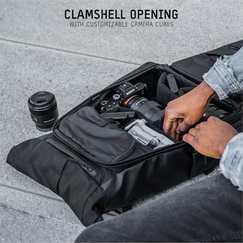 WANDRD PRVKE Lite: Weather-Resistant Travel & Camera Backpack with Laptop Sleeve, Quick Side Access, Clamshell Opening – Ideal Photography & Travel Bag - Image 5