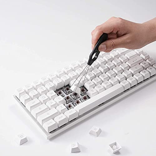Tobo ABS Translucent Keycaps, OEM Highly Mechanical Keyboard, Universal Game Keyboard(Only Keycaps)(Keyboard Not Included) (White)-(TD-612KM) - Image 2