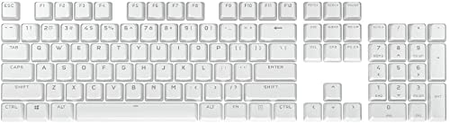 Tobo ABS Translucent Keycaps, OEM Highly Mechanical Keyboard, Universal Game Keyboard(Only Keycaps)(Keyboard Not Included) (White)-(TD-612KM) - Image 1