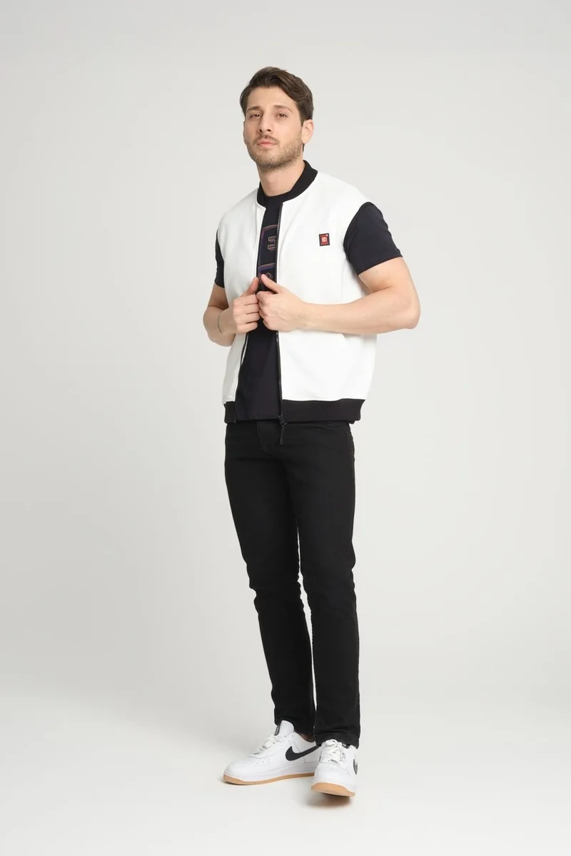 Alexander Gardi Alexandergardı Kangaroo Pocket Vest (E22-618A)