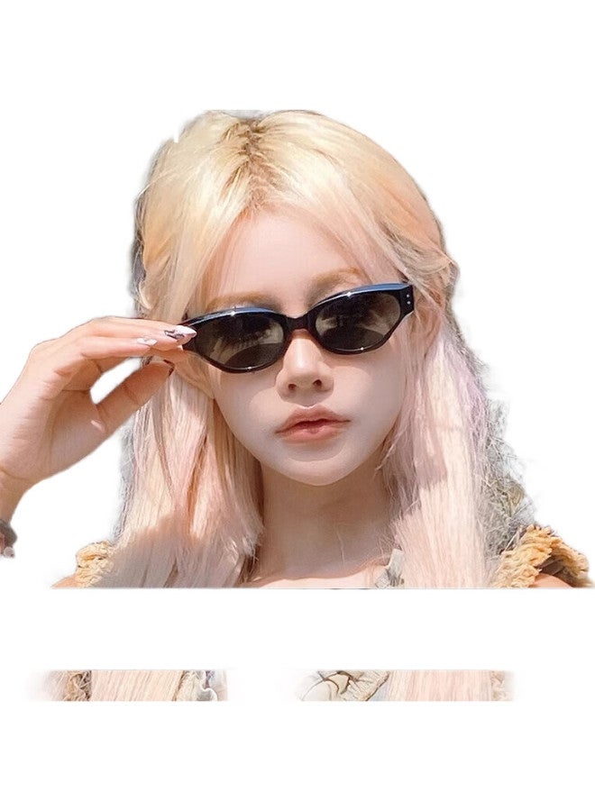 FENCHI (Fenchi) Rococo Zhang Ruonan Same Style Sunglasses For Women Gm High-End Retro Cat Eye Sunglasses Uv Protection Sunscreen - Image 2