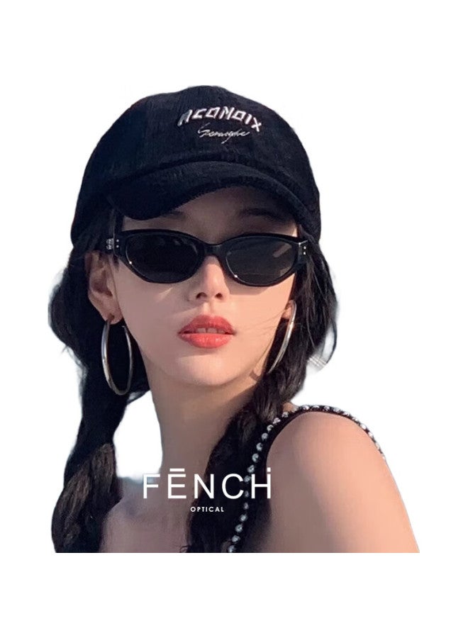 FENCHI (Fenchi) Rococo Zhang Ruonan Same Style Sunglasses For Women Gm High-End Retro Cat Eye Sunglasses Uv Protection Sunscreen - Image 1