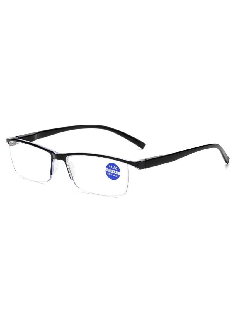 Blocket blue light protection reading glasses for men and women - with original cleaning cloth and case - Image 1
