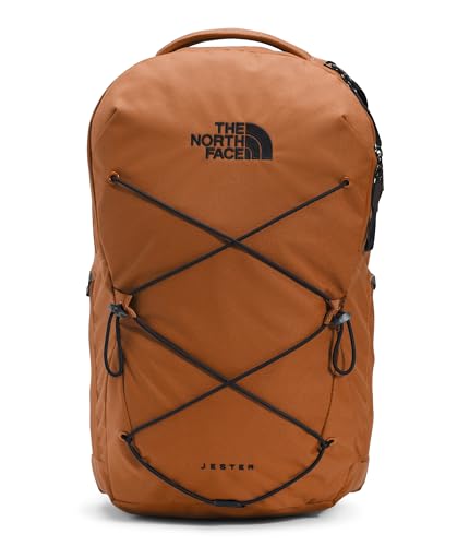 The North Face Jester Everyday Laptop Backpack | Commuter Daypack with Water Repellent Finish, 16" Laptop Sleeve, Huge Main Compartment, Leather Brown/TNF Black-NPF, One Size - Image 1