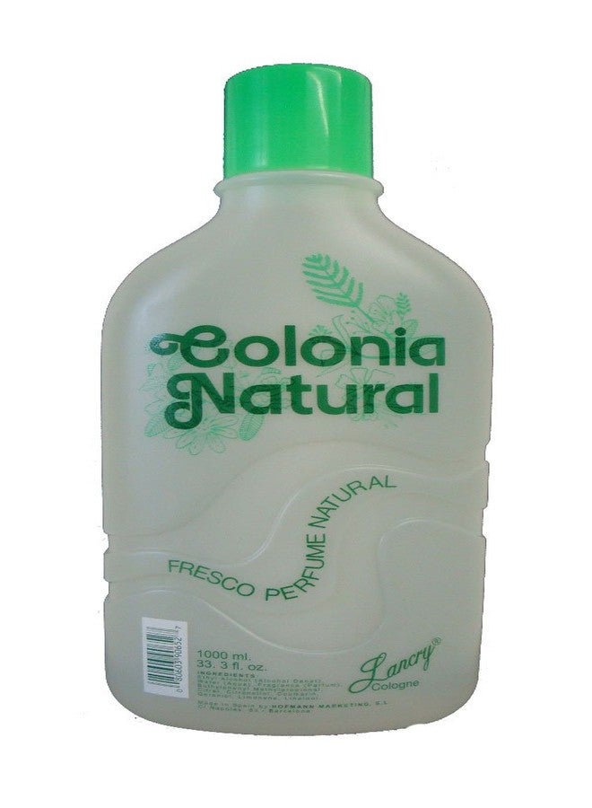 Lancry Colonia Natural Cologne 33.3oz / 1000ml (Pack of 3)