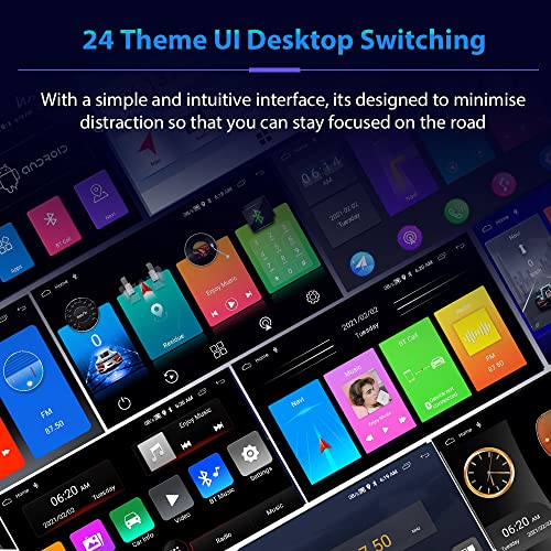 Podofo بودوفو لهوندا سيفيك 2006 2007 2008 2009 2010 2011 راديو سيارة أندرويد مع شاشة تعمل باللمس 10.1" بلوتوث مع مستقبلات صوتية مع نظام ملاحة GPS واي فاي ومرآة رابط وAirplay وكاميرا خلفية. - Image 5
