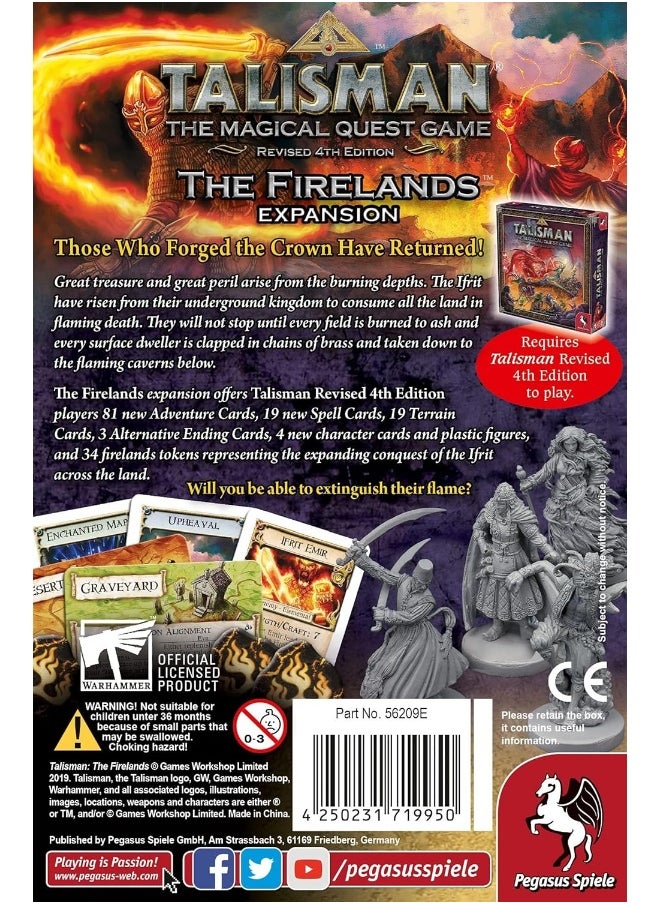 Pegasus Spiele - Talisman (Revised 4Th Ed.) - The Firelands - Image 1
