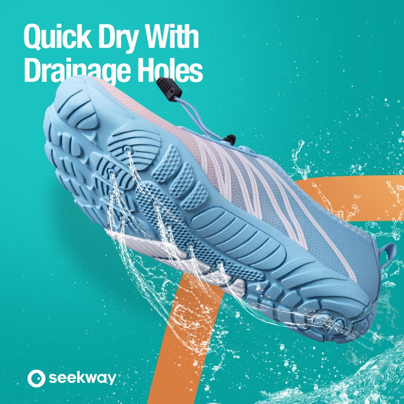SEEKWAY Water Shoes for Women Adult Quick-Dry Aqua Sock Barefoot Men for Beach Swim River Pool Lake Hiking Kayaking Surfing - Image 5