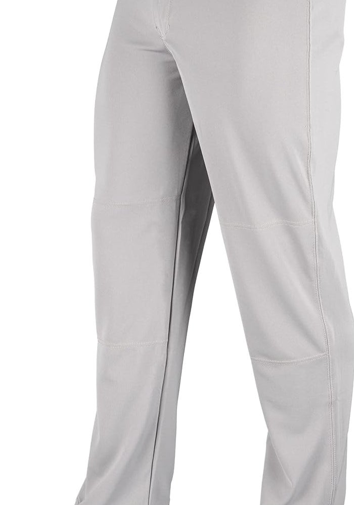 CHAMPRO Men's MVP Open Bottom Loose-fit Baseball Pants - Grey - Image 1