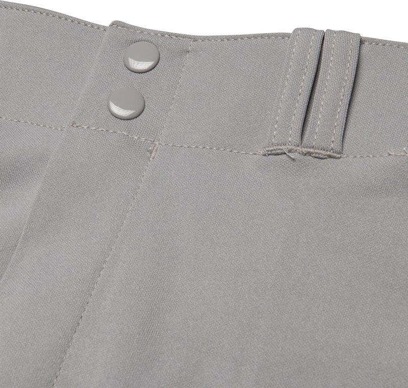 CHAMPRO Men's MVP Open Bottom Loose-fit Baseball Pants - Grey - Image 3