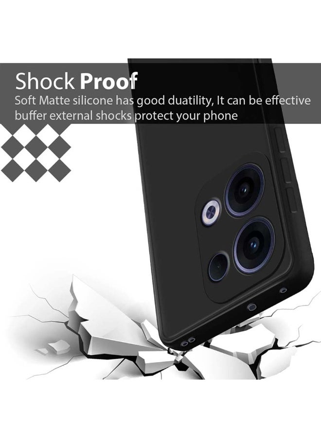 Case for OPPO Reno 13 Soft TPU Cover Shockproof Matte Finish Back Cover with Camera Protection Case for OPPO Reno 13 - Image 5