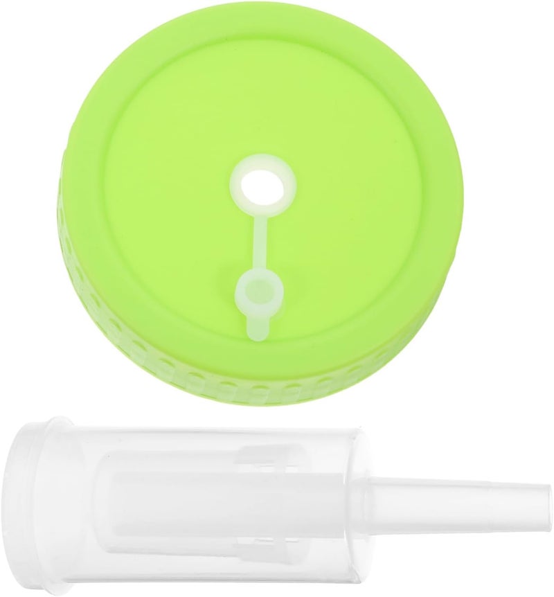 SUPVOX Wide Mouth Canning Jar Lid One-way Airlock Valve, 86mm Fermentation Cover for Mason Jars, Green Pickle and Sauerkraut Fermenting Accessory - Image 1