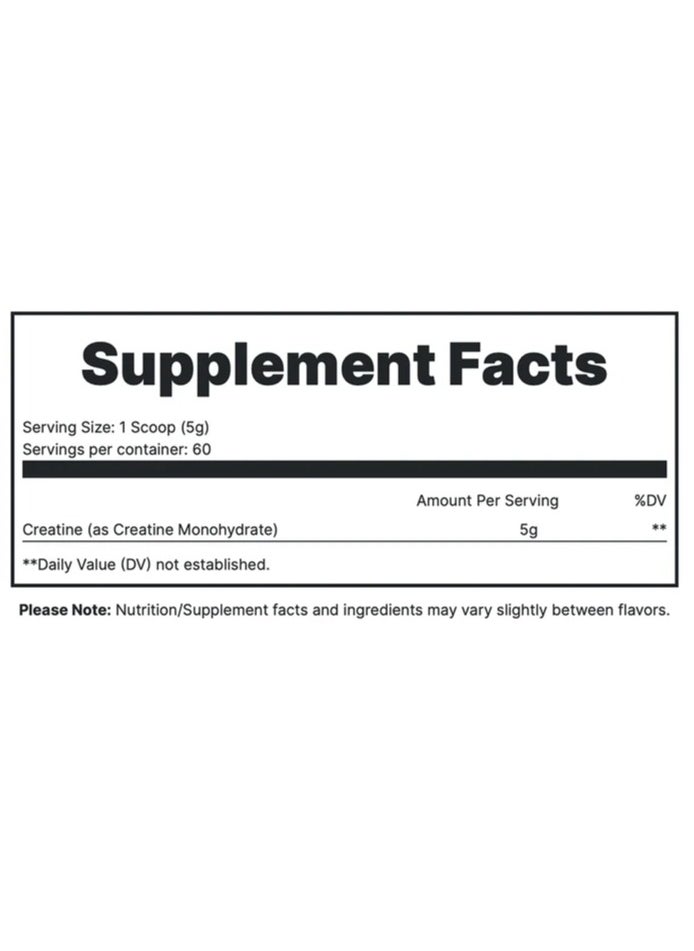 REDCON1 Creatine Monohydrate increased muscle strength (300g)  - Image 2