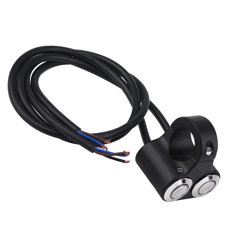 Universal Self Locking Motorcycle Handlebar Switch For Headlights Fog Lights Hazard Lights - Image 3