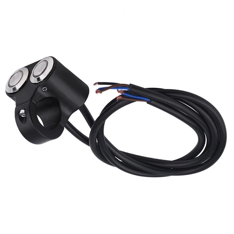 Universal Self Locking Motorcycle Handlebar Switch For Headlights Fog Lights Hazard Lights - Image 5