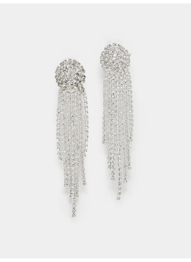 Styli Styli Embellished Tassel Drop Earrings