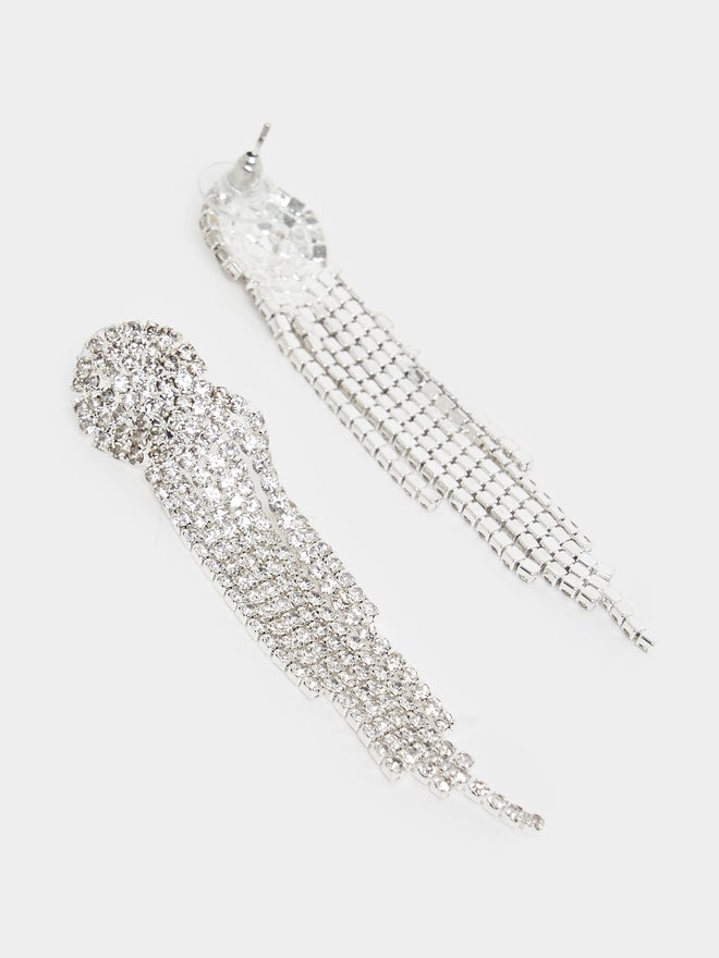 Styli Styli Embellished Tassel Drop Earrings  - Image 3