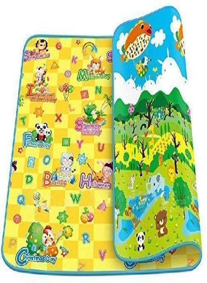 Dxent Water Resistance Double Side Alphabet Design and ABCD Design Baby Mat for Kids and Children, Exercise and Gym Use Mat, (Size : 90 x 120 CM) - Image 3