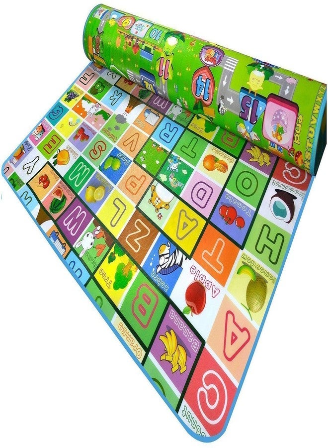 Dxent Water Resistance Double Side Alphabet Design and ABCD Design Baby Mat for Kids and Children, Exercise and Gym Use Mat, (Size : 90 x 120 CM) - Image 1