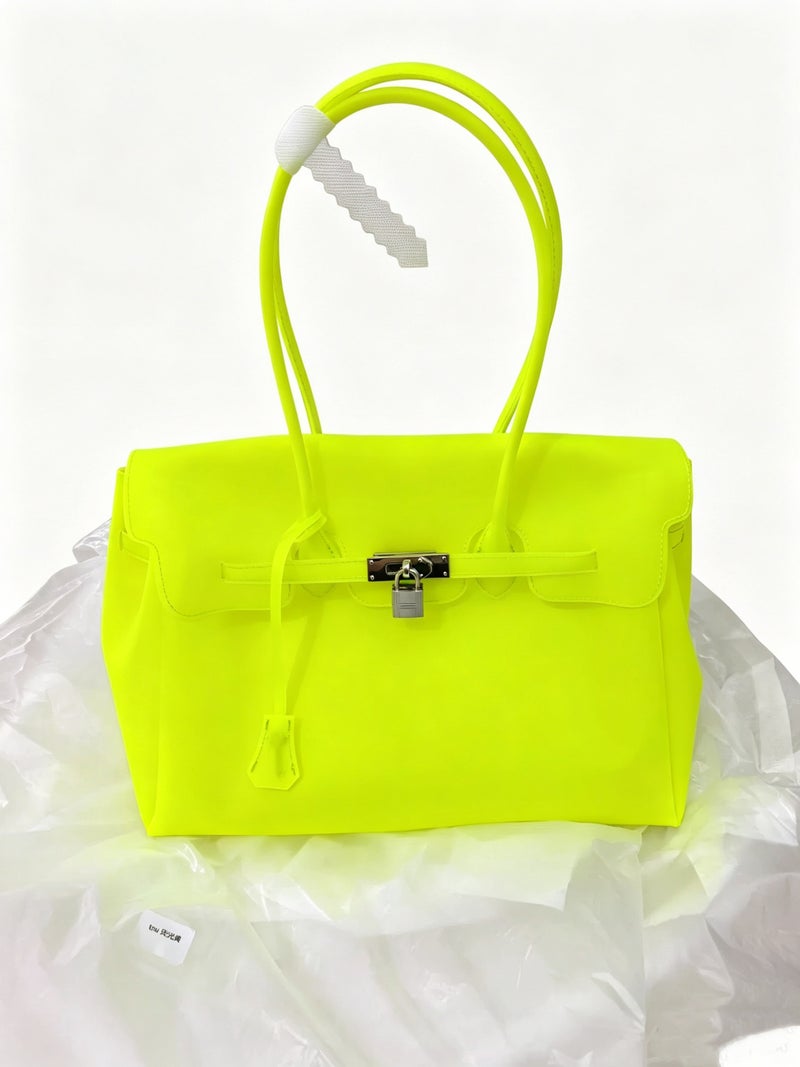 JellyFirkin TPU Clear Jelly Bag - Shoulder Tote, Same Style as Kiikii