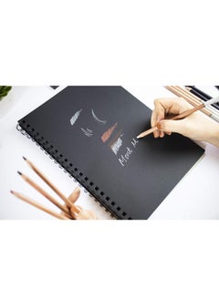 Mont Marte 12-Piece Coloured Charcoal Pencils Multicolour  - Image 4