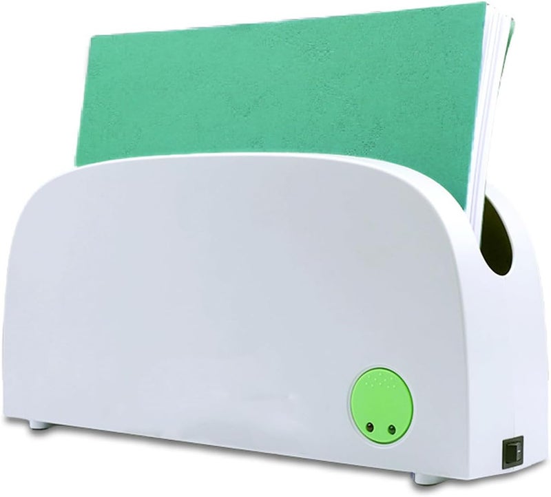 Electric Hot Melt Binding Machine, Mini A4 Thermal Binding Machine with 33mm Max Binding Thickness, PTC Ceramic Heating, 1min Fast Binding for Photo Album, Documents and Reports - Image 1
